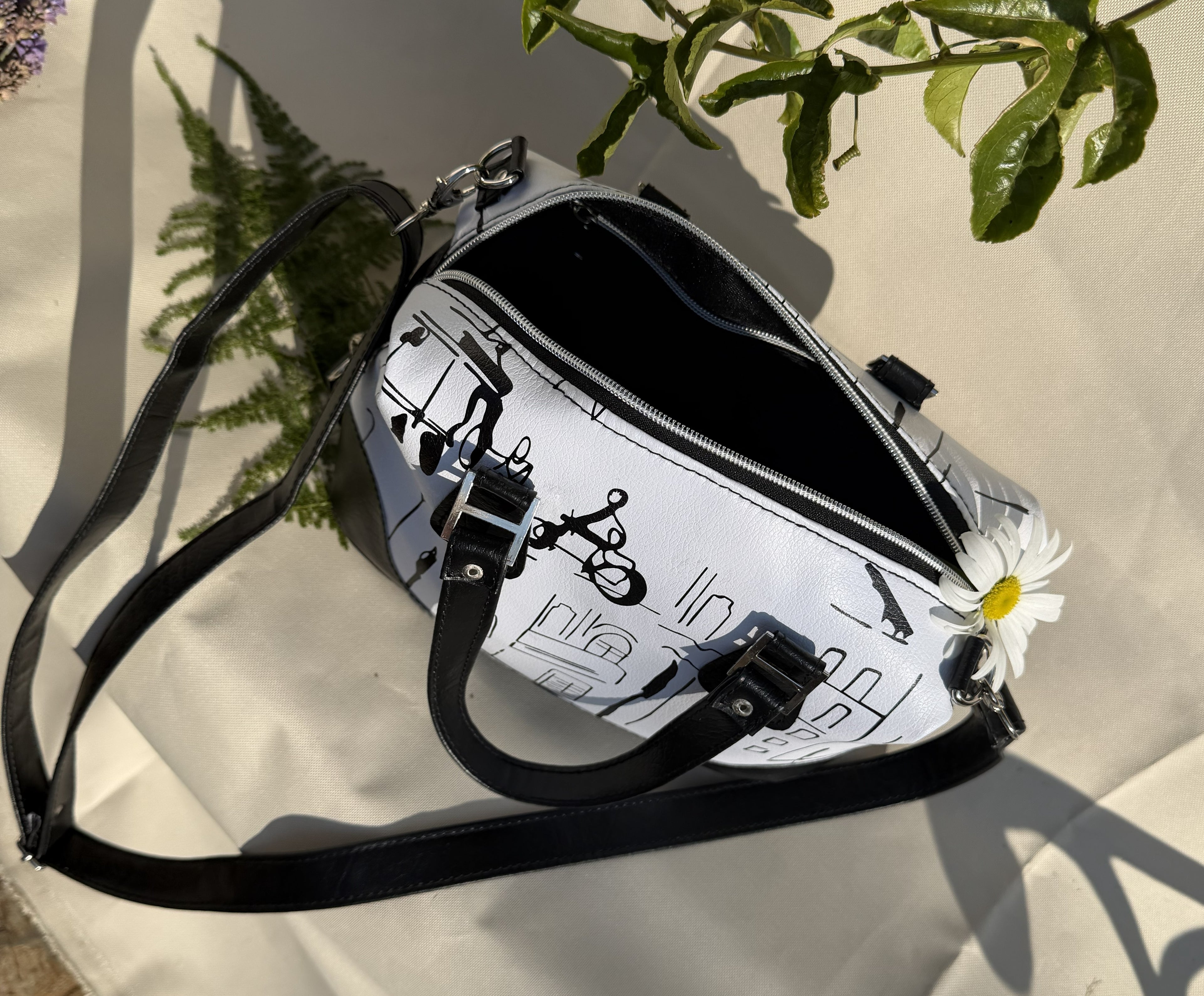 City Sketch Crossbody Handbag